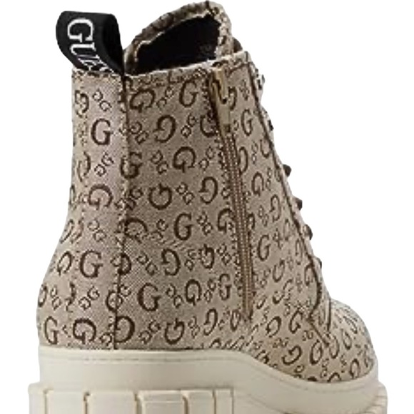 Guess Opens Women’s Combat Bootie Size 6 M NWOB New With Defect - Picture 5 of 8